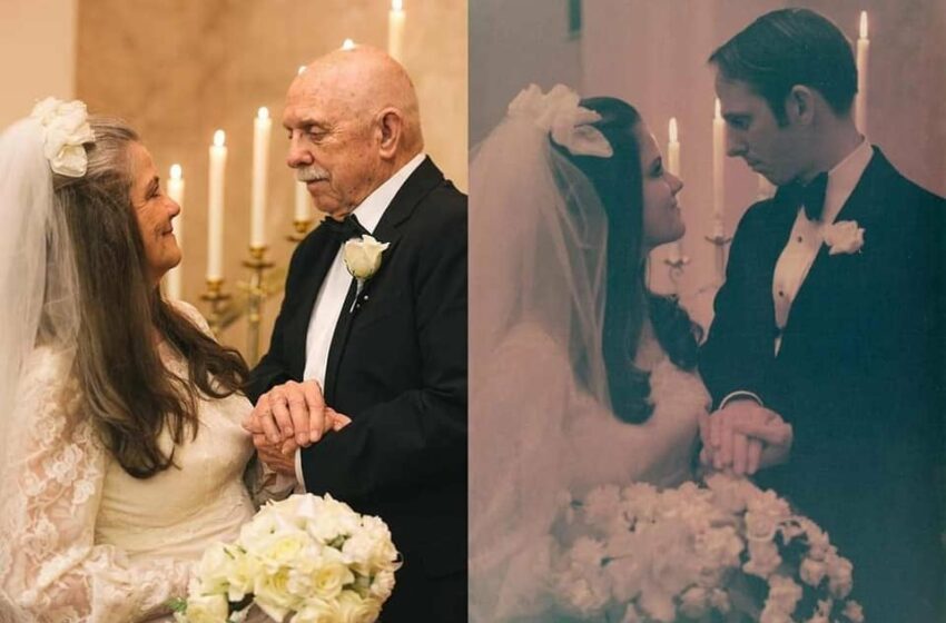 Ca din poveste! Un cuplu din New Orleans a sărbătorit 50 de ani de căsătorie exact ca în ziua nunții