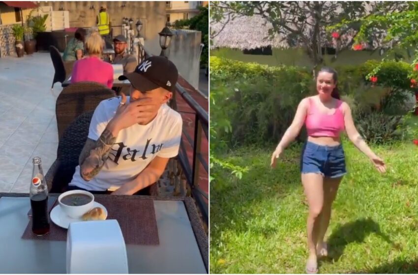 FOTO Daniela Cheltuitor a stârnit controverse pe online, după ce a publicat imagini, din vacanță, cu Ivan White: „Ai uitat să menționezi că și într-un pat”