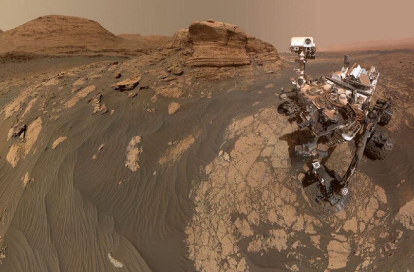 (foto) Imagini spectaculoase de pe Marte trimise de roverul Curiosity. Selfie cu „Mont Mercou”