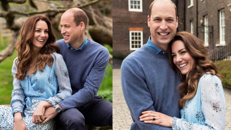 Marea Britanie: Două fotografii noi cu William şi Kate, date publicităţii cu prilejul aniversării a 10 ani de căsătorie