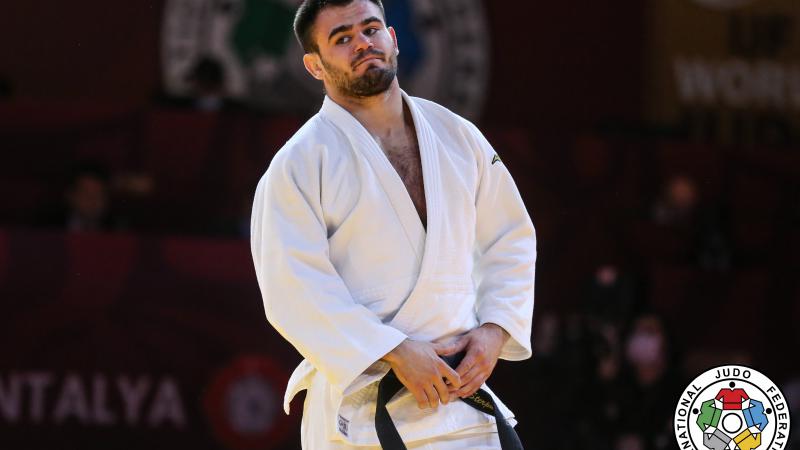 Judocanul Victor Sterpu a cucerit bronzul la Grand Slam-ul din Antalya
