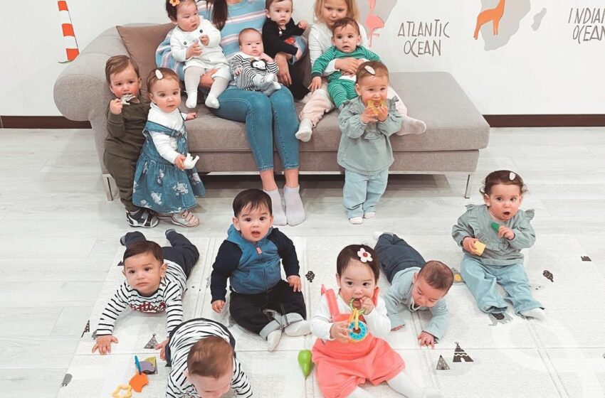 O rusoaică de 23 de ani are deja 14 copii biologici și vrea să ajungă la 100
