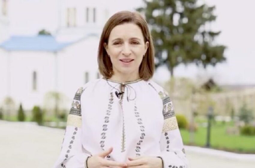 Mesajul președintei Maia Sandu de Paști: „E o zi plină de evlavie și bucurie”