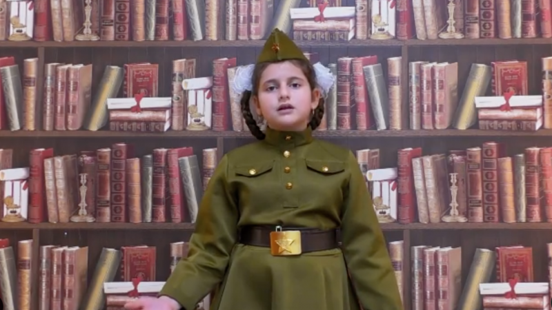 (video) Margarita, fiica de 9 ani a lui Ilan Șor, recită o poezie dedicată Zilei Victoriei. Imagini, postate de Jasmin