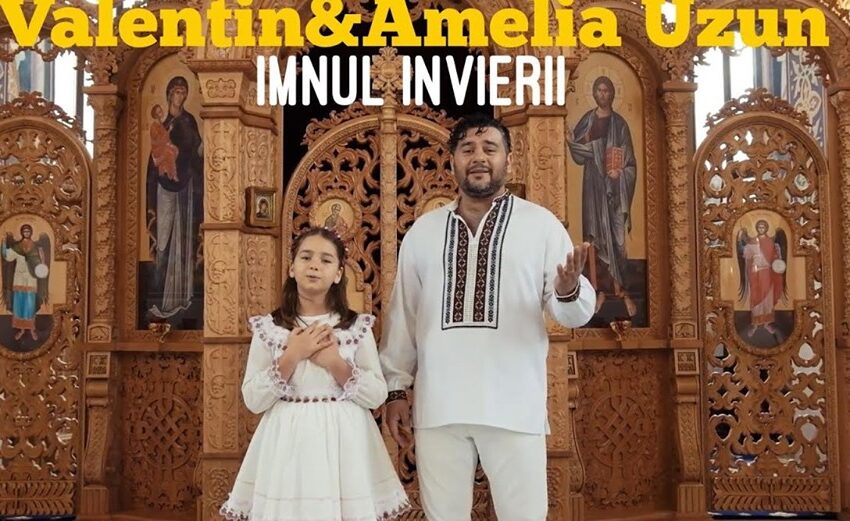 (video) Cu prilejul sărbătorilor pascale, Valentin și Amelia Uzun au lansat melodia: „Imnul Învierii”