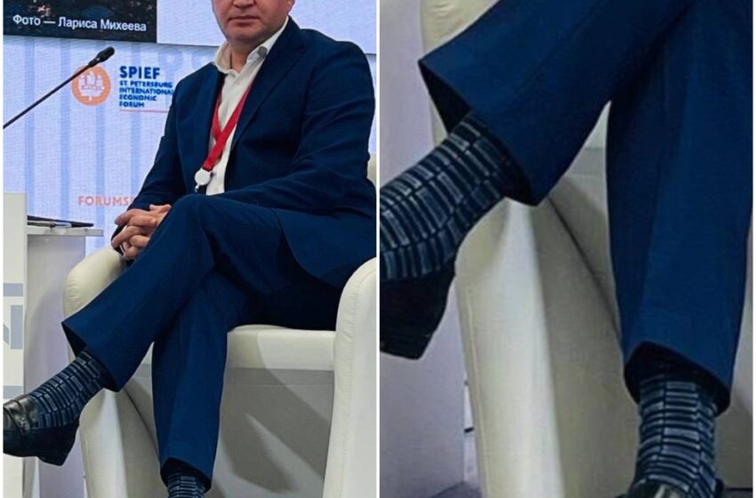  Șosetele vesele, purtate de Ion Ceban la un Forum, criticate de stilista Alina Carauș: Nu trebuie să admită așa greșeli