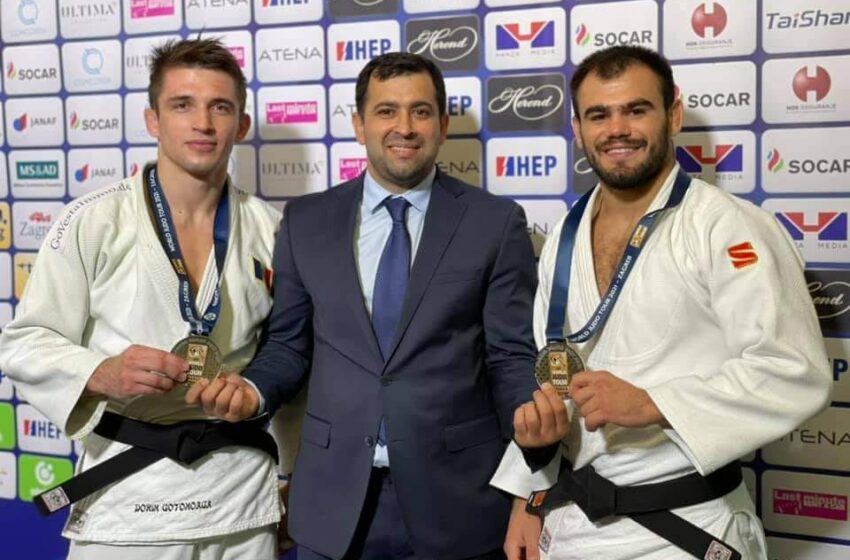 Alți doi judocani moldoveni au urcat pe podium la Grand Prix-ul de la Zagreb