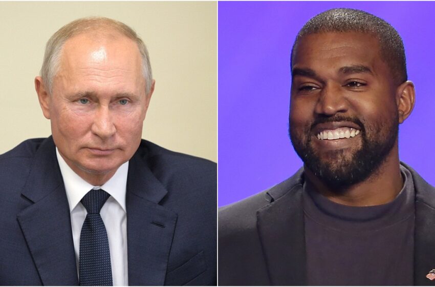  Kanye West plănuiește o călătorie pentru a se întâlni cu Vladimir Putin și pentru a susține primul spectacol în Rusia