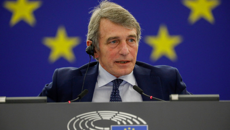  David Sassoli, președintele Parlamentului European, a murit marți dimineață într-un spital din Italia