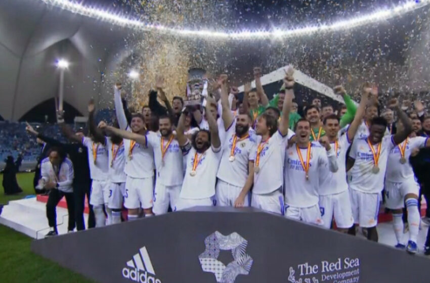  Real Madrid a câștigat Supercupa Spaniei pentru a 12-a oară! Cum au sărbătorit jucătorii